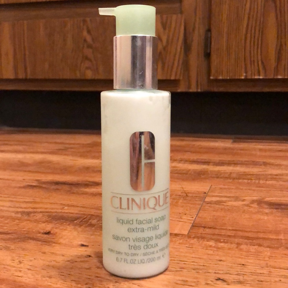Clinique liquid facial soap extra mild